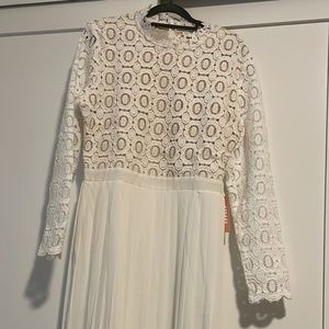 Ivy city Co Arabella lace dress White Large
